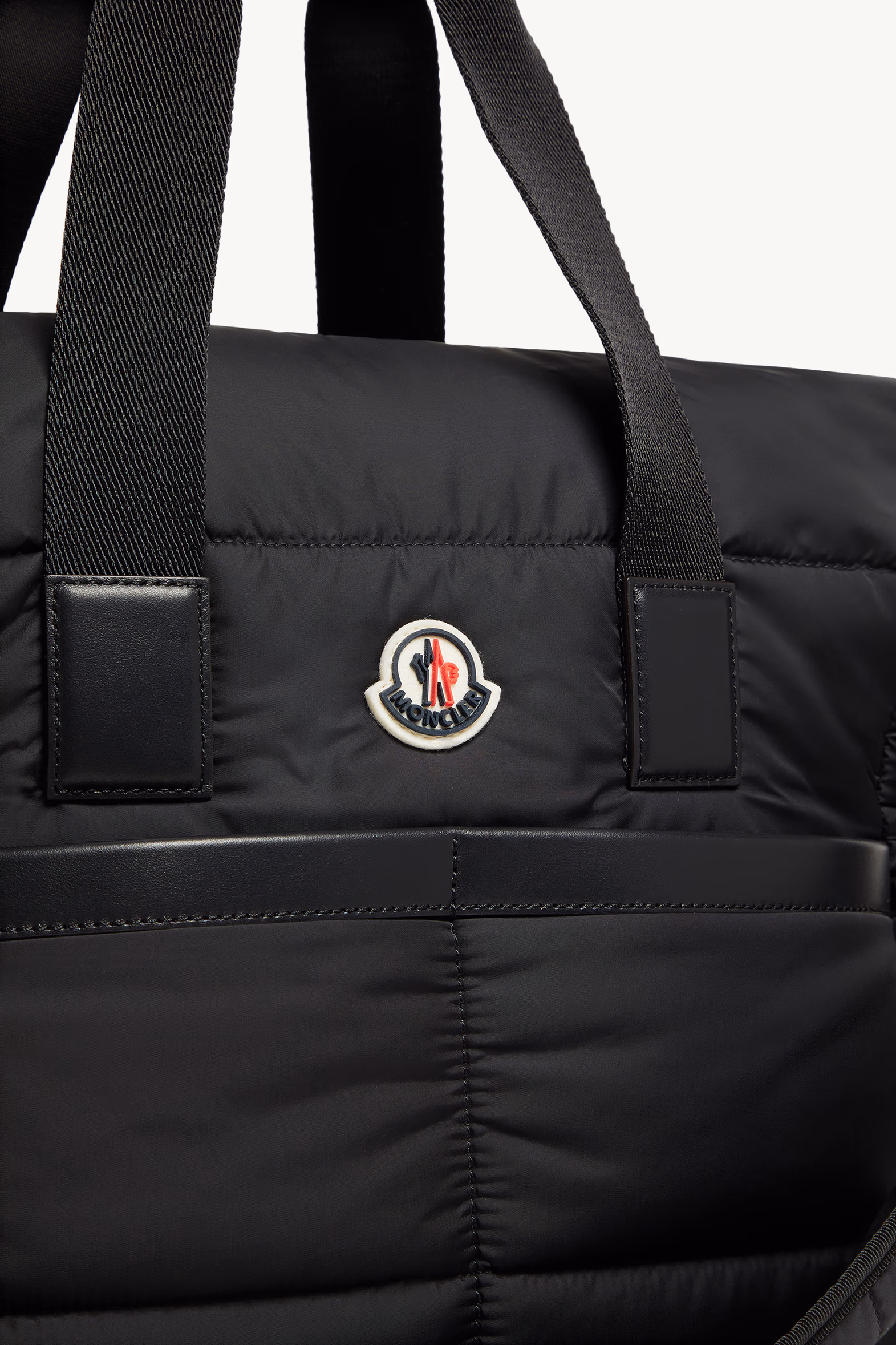 Bolso para pañales de nailon De Género Neutro Negro Moncler 5